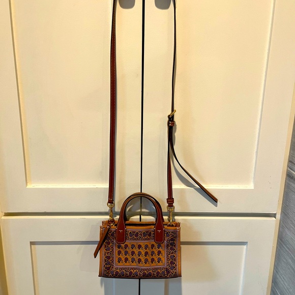 Tory Burch canvas mini tote bag - Picture 4 of 5